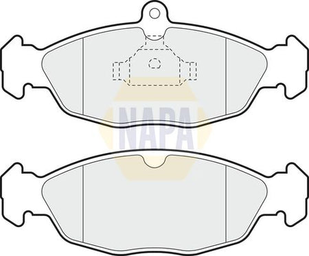 Napa NBP1818 Brake Pad Set, disc brake - 1