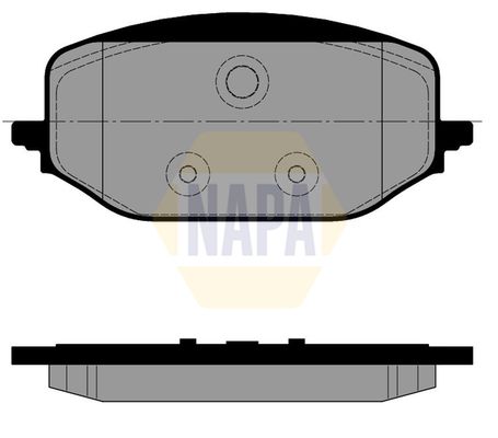 Napa NBP1842 Brake Pad Set, disc brake - 1