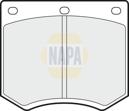 Napa NBP1843 Brake Pad Set, disc brake - 1