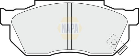 Napa NBP1847 Brake Pad Set, disc brake - 1