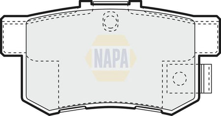 Napa NBP1852 Brake Pad Set, disc brake - 1