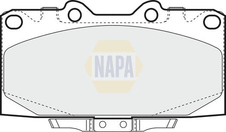 Napa NBP1856 Brake Pad Set, disc brake - 1