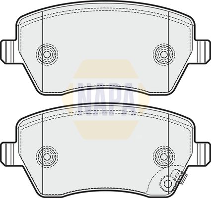Napa NBP1874 Brake Pad Set, disc brake - 1