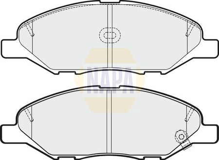 Napa NBP1884 Brake Pad Set, disc brake - 1