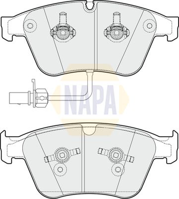 Napa NBP1887 Brake Pad Set, disc brake - 1
