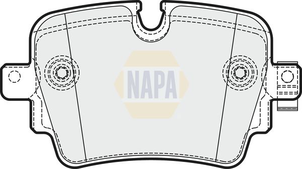 Napa NBP1895 Brake Pad Set, disc brake - 1