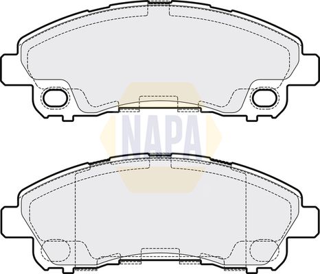 Napa NBP1901 Brake Pad Set, disc brake - 1