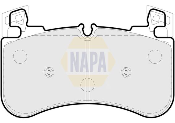 Napa NBP1912 Brake Pad Set, disc brake - 1