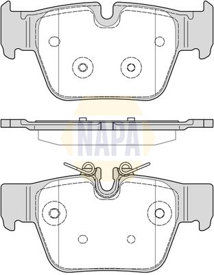 Napa NBP1918 Brake Pad Set, disc brake - 1