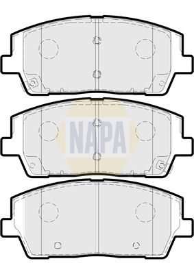 Napa NBP1920 Brake Pad Set, disc brake - 1