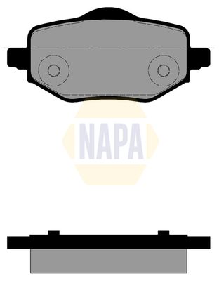 Napa NBP1934 Brake Pad Set, disc brake - 1
