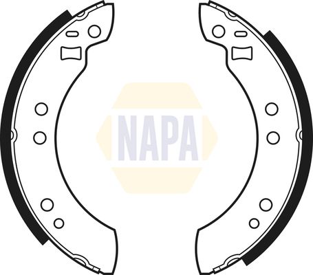 Napa NBS1003 Brake Shoe Set - 1