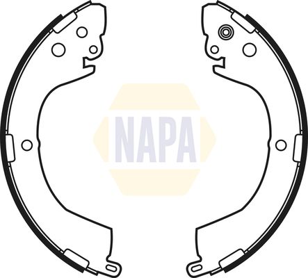 Napa NBS1032 Brake Shoe Set - 1