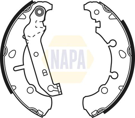 Napa NBS1043 Brake Shoe Set - 1