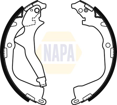 Napa NBS1082 Brake Shoe Set - 1