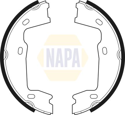 Napa NBS5002 Brake Shoe Set, parking brake - 1
