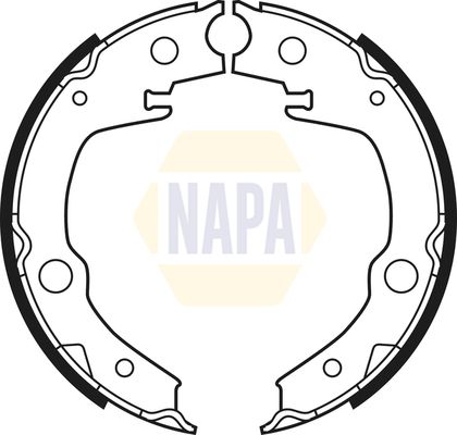 Napa NBS5014 Brake Shoe Set, parking brake - 1
