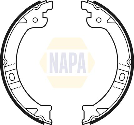 Napa NBS5017 Brake Shoe Set, parking brake - 1
