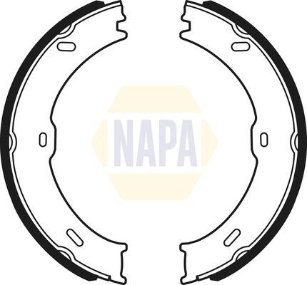 Napa NBS5027 Brake Shoe Set, parking brake - 1