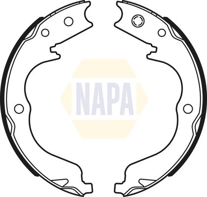 Napa NBS5029 Brake Shoe Set, parking brake - 1