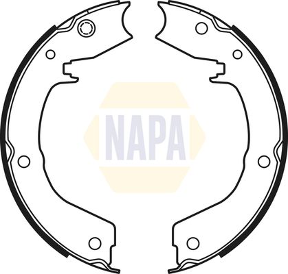Napa NBS5040 Brake Shoe Set, parking brake - 1