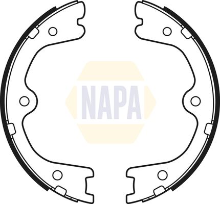 Napa NBS5041 Brake Shoe Set, parking brake - 1