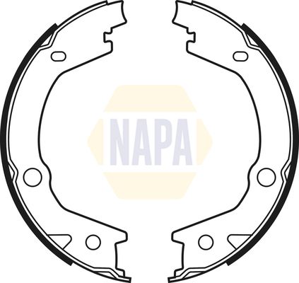Napa NBS5045 Brake Shoe Set, parking brake - 1