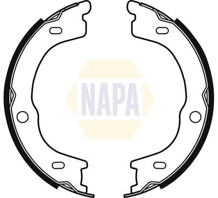 Napa NBS5057 Brake Shoe Set, parking brake - 1