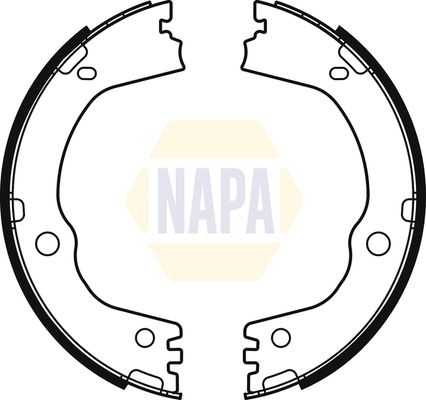 Napa NBS5058 Brake Shoe Set, parking brake - 1