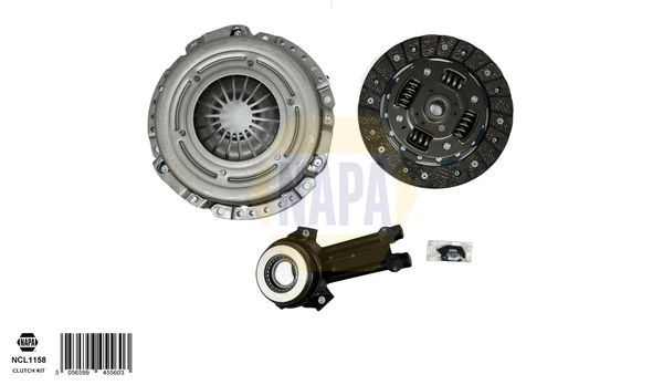 Napa NCL1158 Clutch Kit - 1