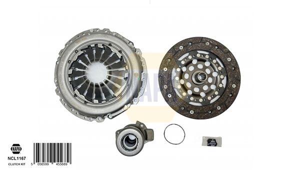 Napa NCL1167 Clutch Kit - 1
