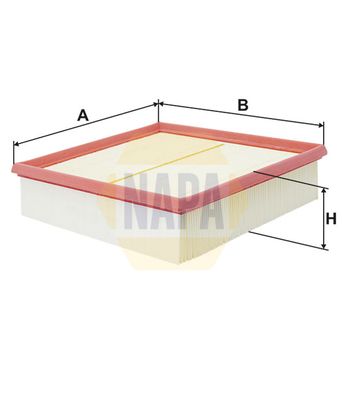 Napa NFA1240 Air Filter - 1