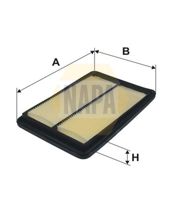 Napa NFA1263 Air Filter - 1