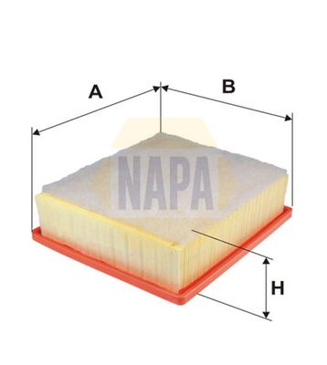 Napa NFA1277 Air Filter - 1