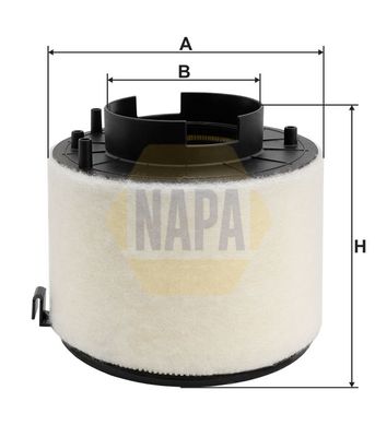 Napa NFA1295 Air Filter - 1
