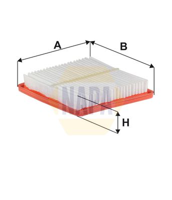 Napa NFA1356 Air Filter - 1