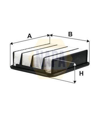 Napa NFA1450 Air Filter - 1