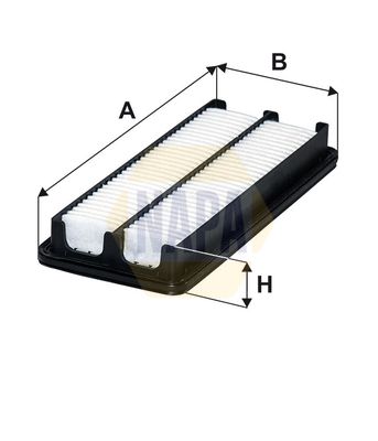Napa NFA1479 Air Filter - 1