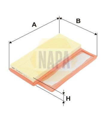 Napa NFA1487 Air Filter - 1