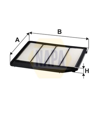 Napa NFA1495 Air Filter - 1