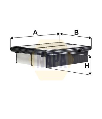 Napa NFA1496 Air Filter - 1