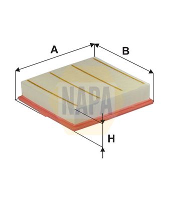 Napa NFA1502 Air Filter - 1