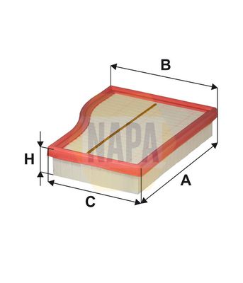 Napa NFA1504 Air Filter - 2