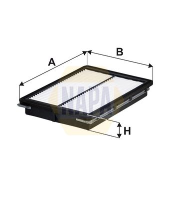 Napa NFA1506 Air Filter - 1