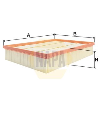 Napa NFA1509 Air Filter - 1