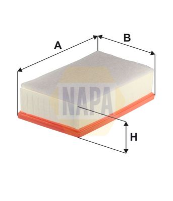Napa NFA1510 Air Filter - 1