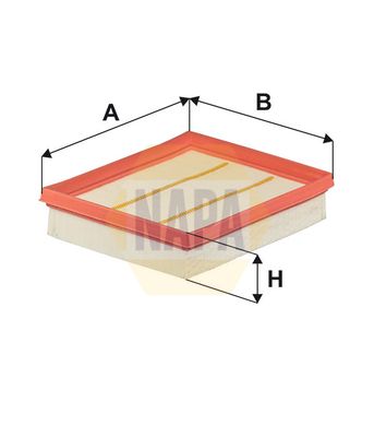 Napa NFA1514 Air Filter - 1