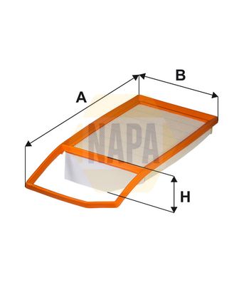 Napa NFA1527 Air Filter - 1