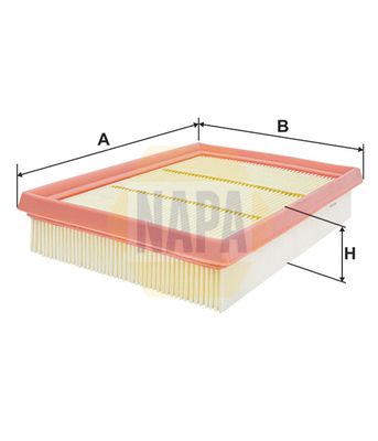 Napa NFA1537 Air Filter - 1