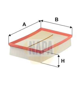 Napa NFA1539 Air Filter - 1
